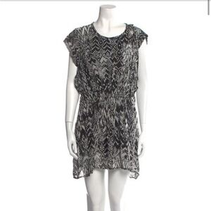 IRO printed mini dress